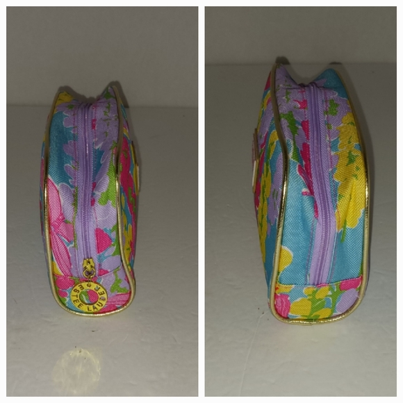 Lilly Pulitzer for Estee Lauder Canvas Cosmetic Bag - NWOT - Picture 3 of 7